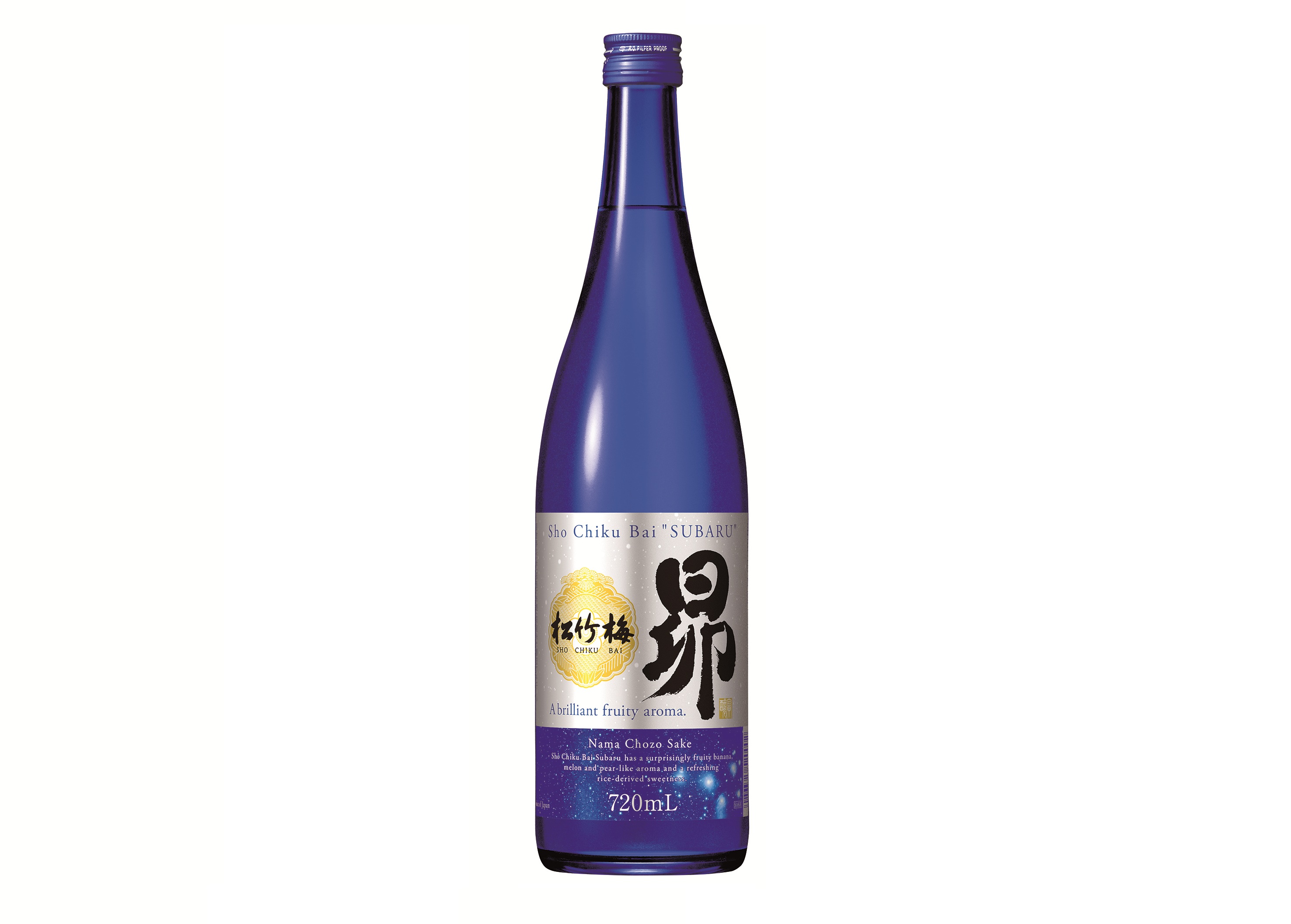 【海外専用商品】松竹梅「昴」＜生貯蔵酒＞720ml壜を新発売